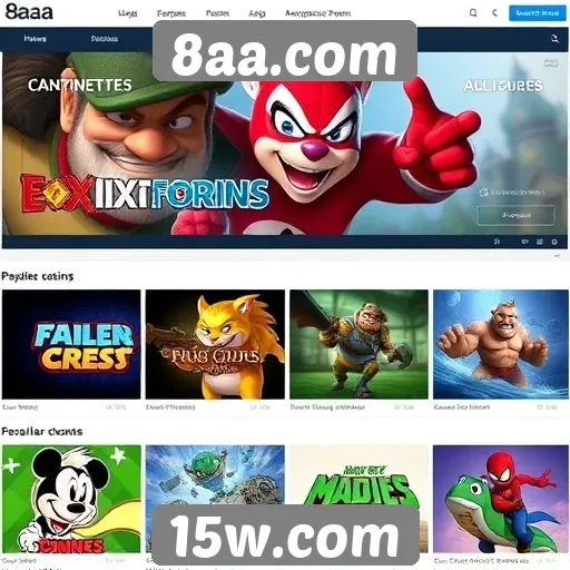 Análise dos jogos disponíveis no site 8aa.com